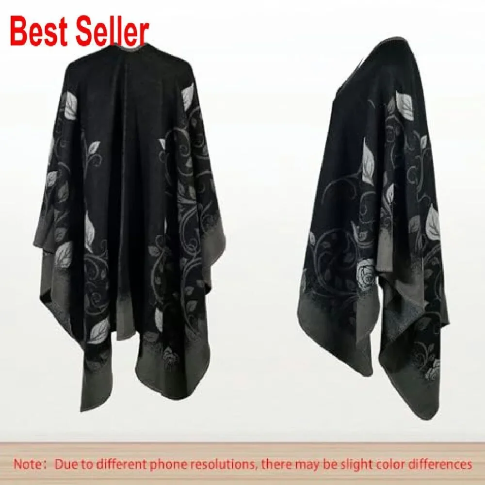 Oversized Pashmina Shawl Soft Winter Warm Blanket Scarf Elegant Retro